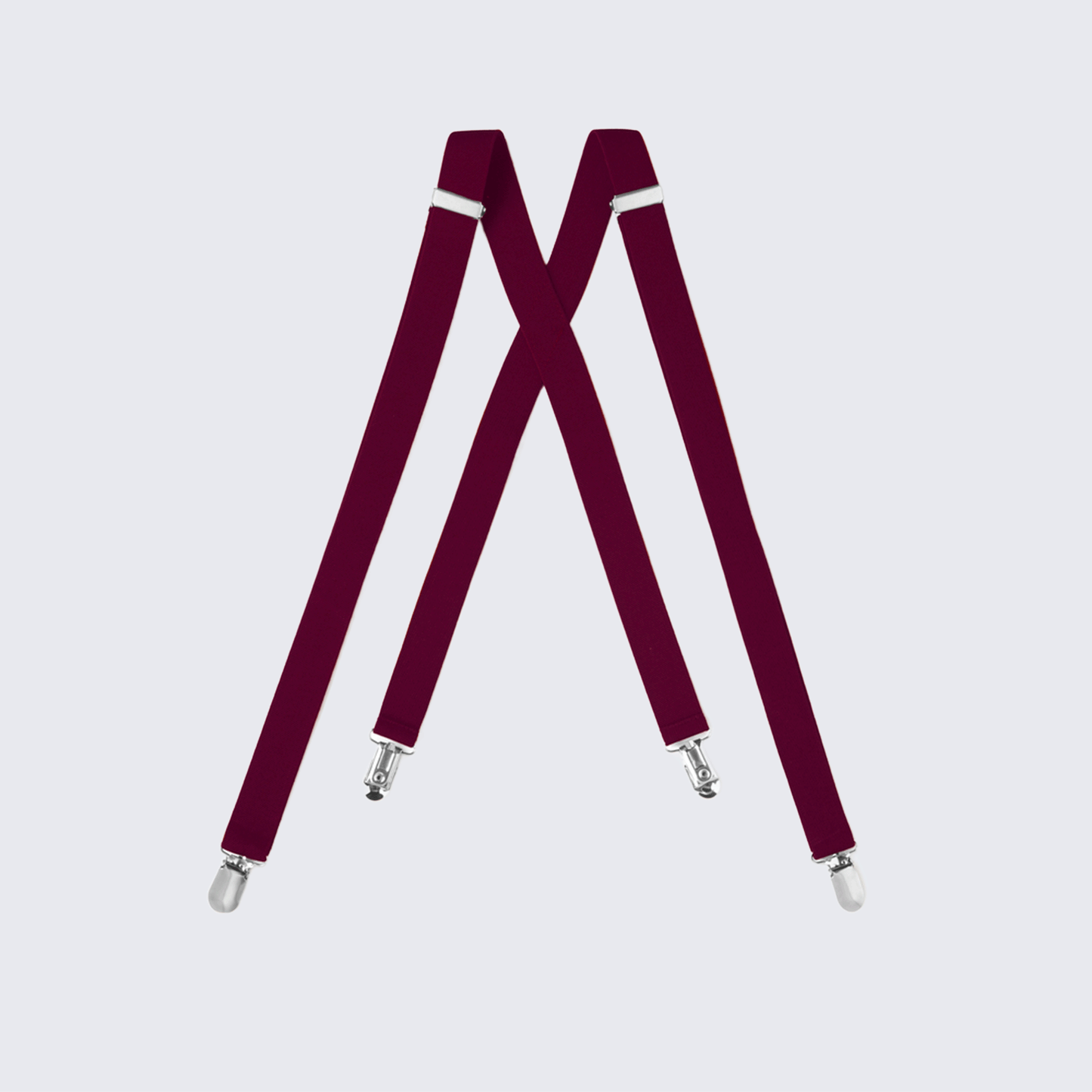 Burgundy Suspenders for Kids Teen Children - Wedding