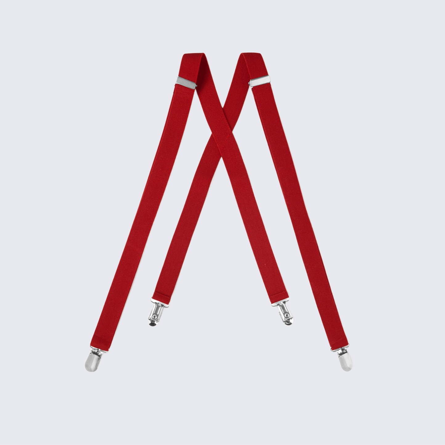 Apple Red Suspenders for Kids Teen Children - Wedding