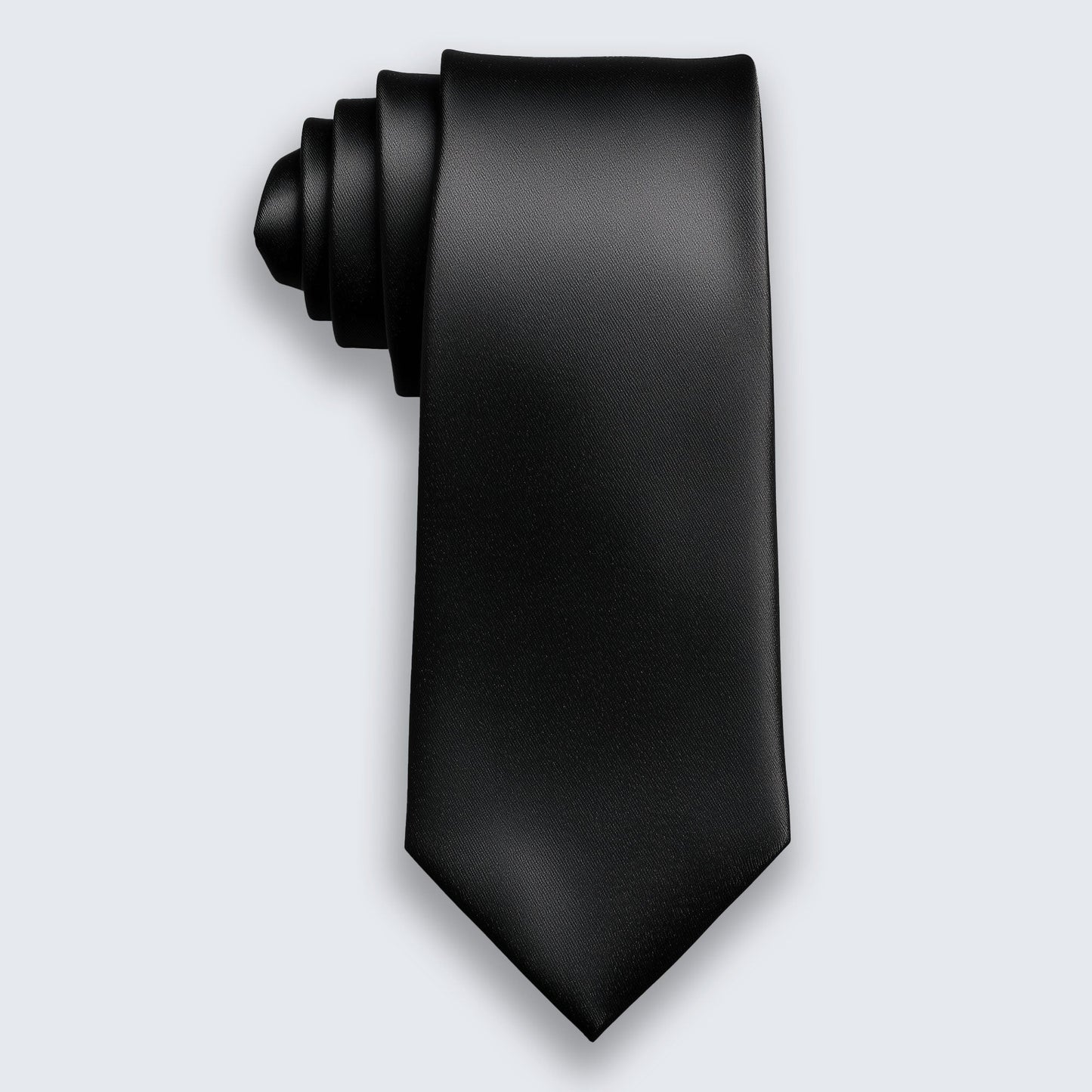 Black Suit Package – Slim or Classic Fit (Suit, Shirt & Tie)